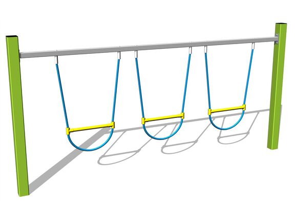 Monkey track Balancing rope snake - lime