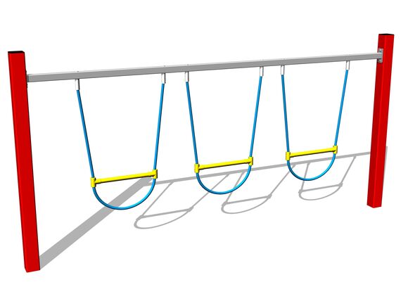 Monkey track Balancing rope snake - red