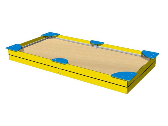 Sandpit with seats 3x1,5 m PIP3015YB