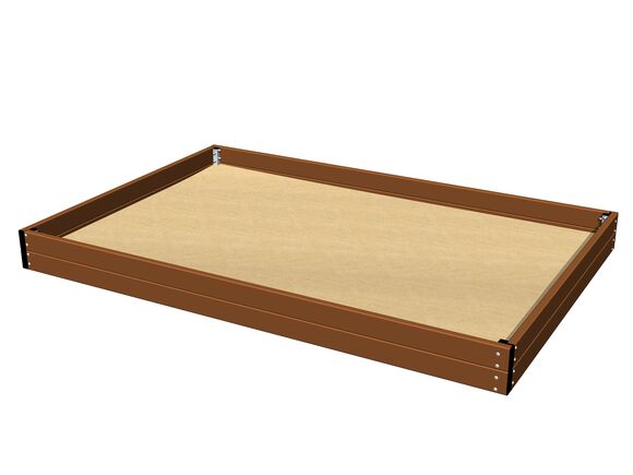 Sandpit 3x2m - brown