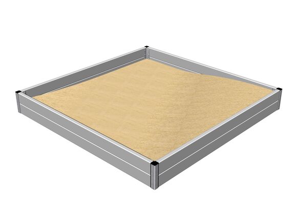 Sandpit 2x2 m PI220KS - silver