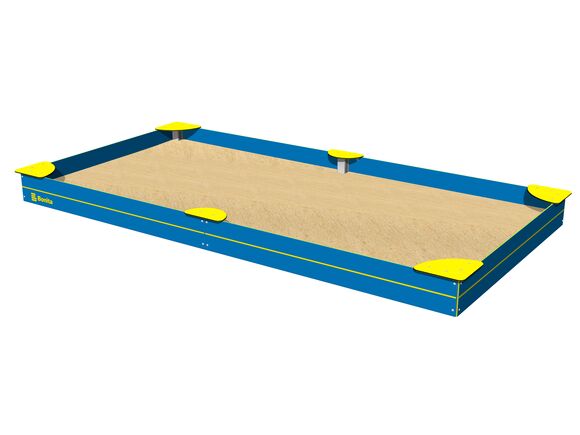 Sandpit with seats 4x2 m PIP4020BY