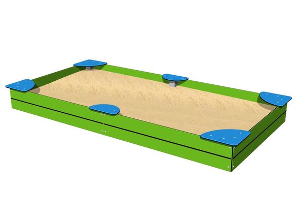Sandpit with seats 3x1,5 m PIH3015LB