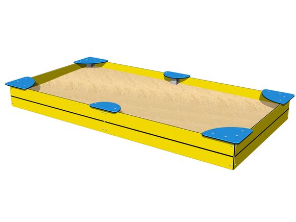 Sandpit with seats 3x1,5 m PIP3015YB