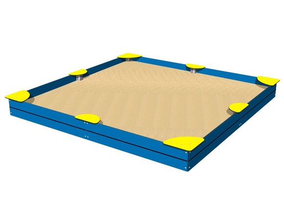 Sandpit with seats 3x3 m PIH3030BY