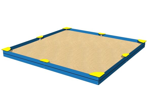Sandpit with seats 4x4 m PIH4040BY