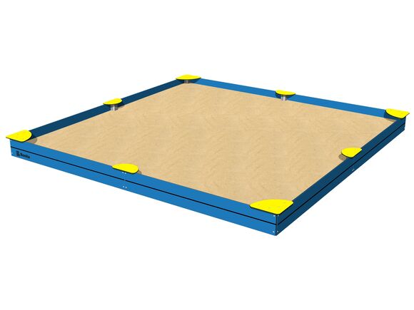 Sandpit with seats 4x4 m PIP4040BY