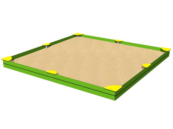 Sandpit with seats 4x4 m PIP4040LY