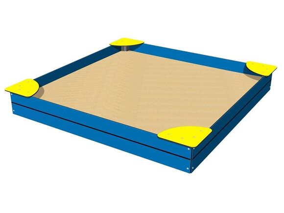 Sandpit with seats 2x2 m