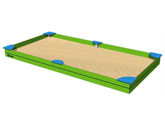 Sandpit with seats 4x2 m PIP4020GB