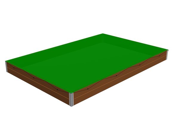 Tarpaulin for the covering of the sandpit 3x2 m PZ320