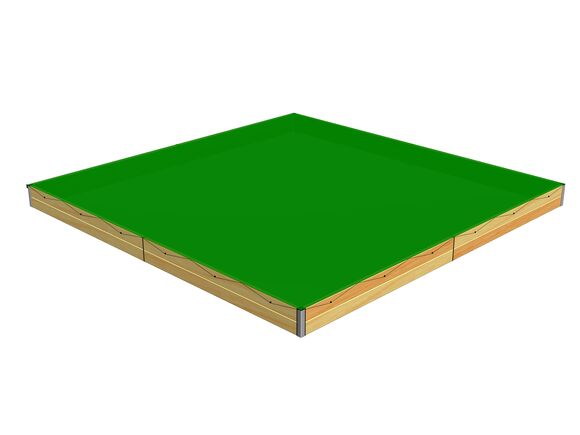 Tarpaulin for the covering of the sandpit 4x4 m PZ440D