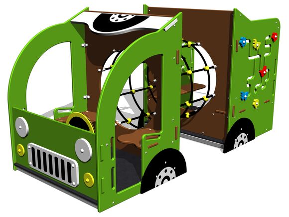 Crawler with a rope tube - Jeep car PP103K