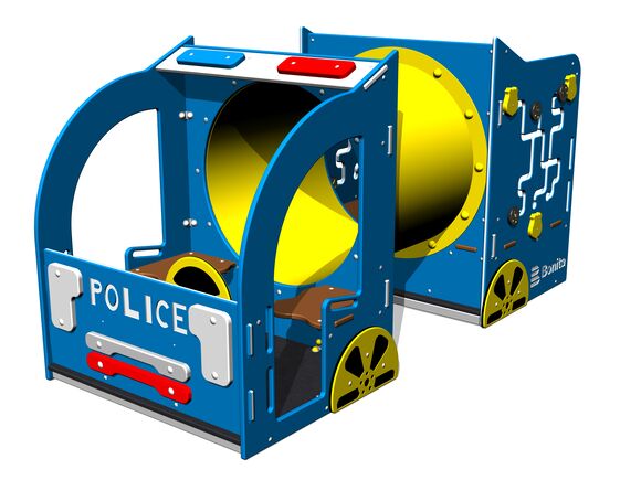 Police car PP100K - metal