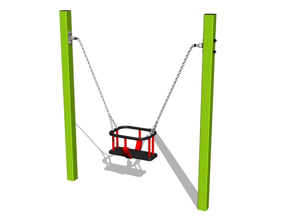 Chain swing - lime (f.h. 1,0 m)