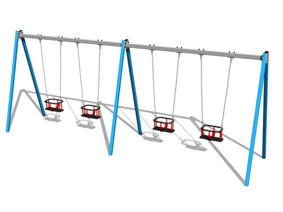 Quadralupe chain swing RH6413KB - Blue (f.h. 1,5 m)
