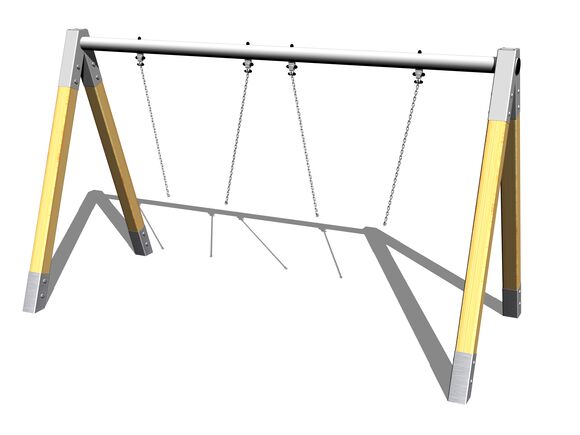 Twin chain swing RH210D (f.h. 1 m)
