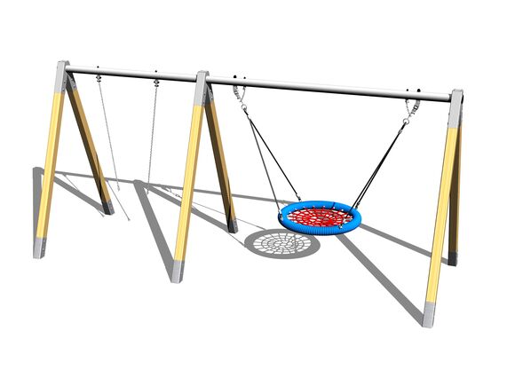 Twin chain swing RH220D (f.h. 1,5 m)