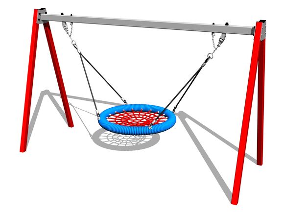 Chain swing Nest RH6170KR - Red (f.h. 1 m)
