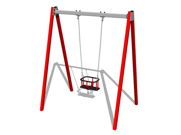 Chain swing RH6112KR - Red (f.h. 1,5 m)