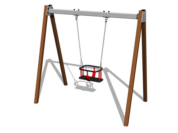Chain swing RH6112KW - Brown (f.h. 1,0 m)