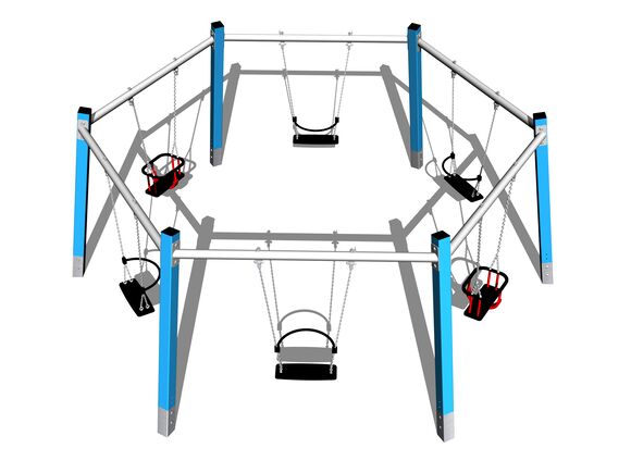 Chain group six swing RH1610KB - blue