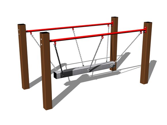 Chain bridge RL101KW - brown (f.h. 1 m)