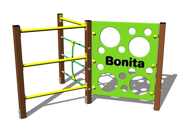 Climbing set SS314KW - brown