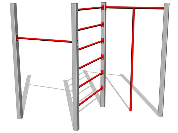 Climbing set SS8301KS - silver