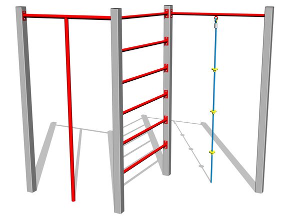 Climbing set SS8302KS - silver