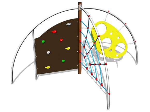 Climbing set SS8309KW - brown