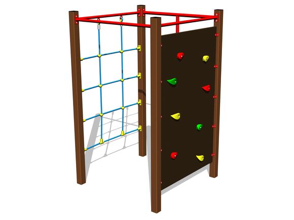 Climbing set SS8405KW - brown