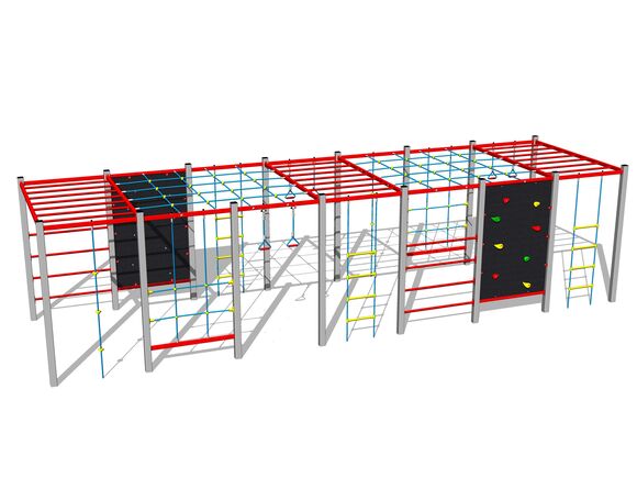 Climbing set - silver