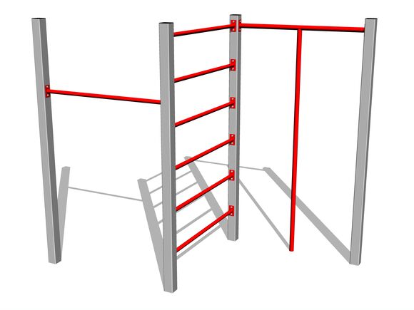 Climbing set - silver