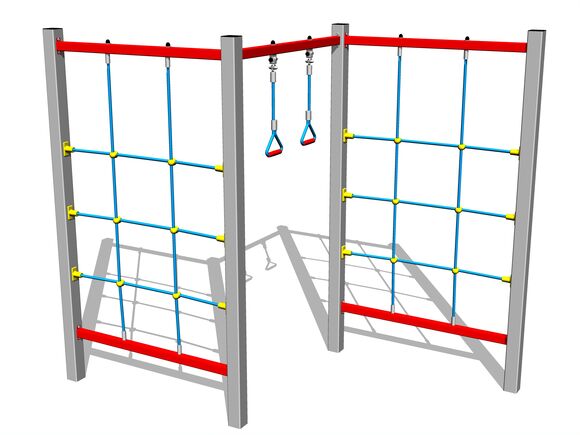 Climbing set - silver