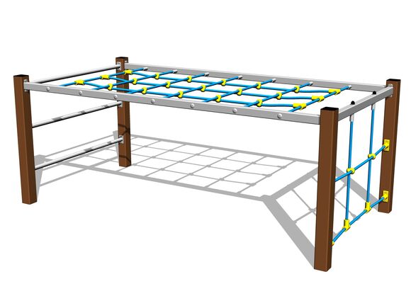 Climbing set - brown