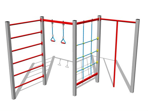 Climbing set - silver