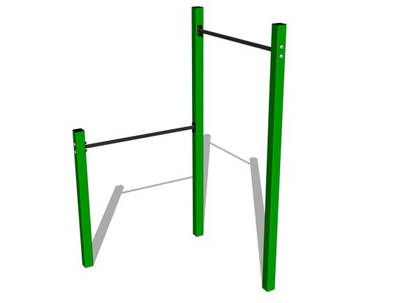 Street workout set WS8001GD - green