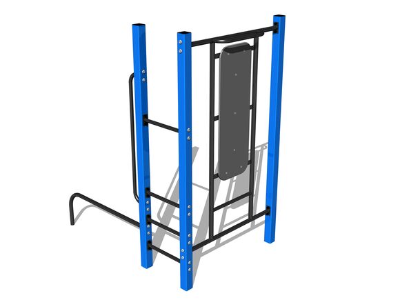Street workout set WS8005BD - blue