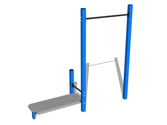 Street workout set WS8007BD - blue