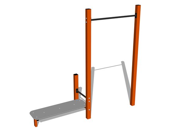 Street workout set WS8007OD - orange