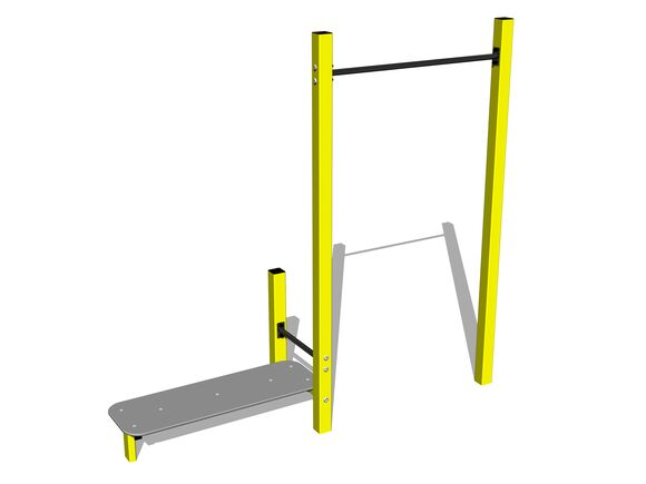 Street workout set WS8007YD - yellow