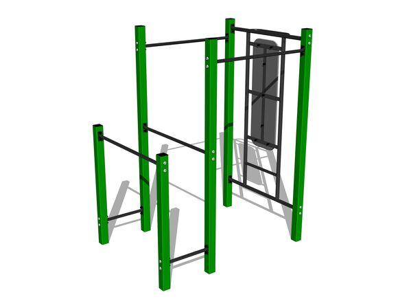 Street workout set WS8008GD - green