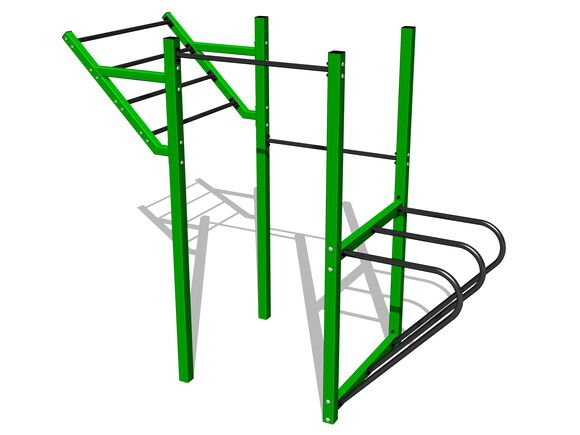 Street workout set WS8017GD- green
