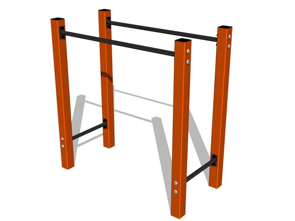 Street workout element WP8002OD - orange
