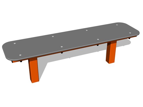 Street workout element wp8004OD - orange