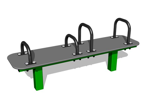 Street workout element WP8005GD - green