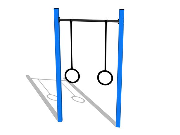 Street workout element WP8014BD - blue