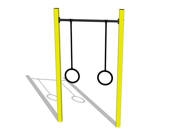 Street workout element WP8014YD - yellow
