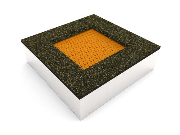 Trampoline TR-C140-OZ - orange